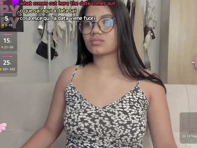 isabellpretty — GOAL: Show breasts and nipples, play with saliva  I want us to play with my sexy naked body  Spin the wheel x 45 tkns  or use my delicious tip menu, if you want something that is not on the list you can ask for it, I love private shows.