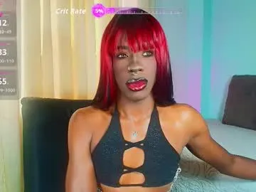 ebonyhansnight — Follow me and prepare for a very horny show  #ebony #trans #cum #lovense #slim - Goal: GET NAKED #lovense #cum #ebony