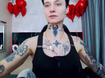 kennyandsellena — Let me paint your night with a little chaos and a lot of fun!  // Goal: Body oil and strapon play  [989 tokens remaining] #tomboy #joi #tattoo #sph #humiliation #cum #smalltits