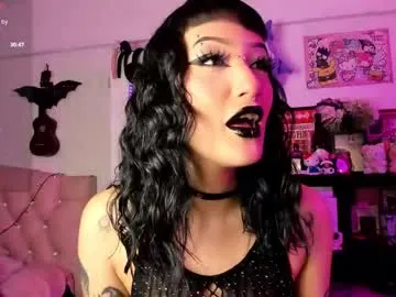 kittygoth_ — GOAL: Play With Me [233 tokens remaining] Have Fun With Your Sexy Kitty Fav Vibes : 19-22-38-44-99-111-222-777-888-1010 #teen #cosplay #bigass #goth  #skinny