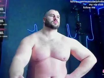 Chaturbate muscularjohnforu is Freechat muscularjohnforu — give me a thumbs(like) im my rating and write a nice comment ?please #Lovense #Ohmibod #beefy #muscle #bigass #bigcock