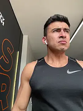 Chris_Clarck — oil on my body and flex