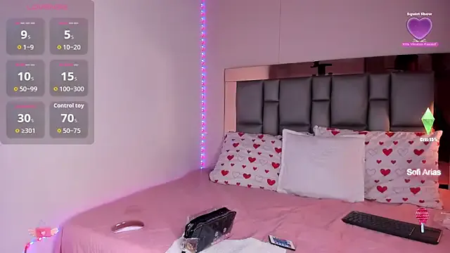 SofiArias — Naked - dildo en my pussy +Control-15min